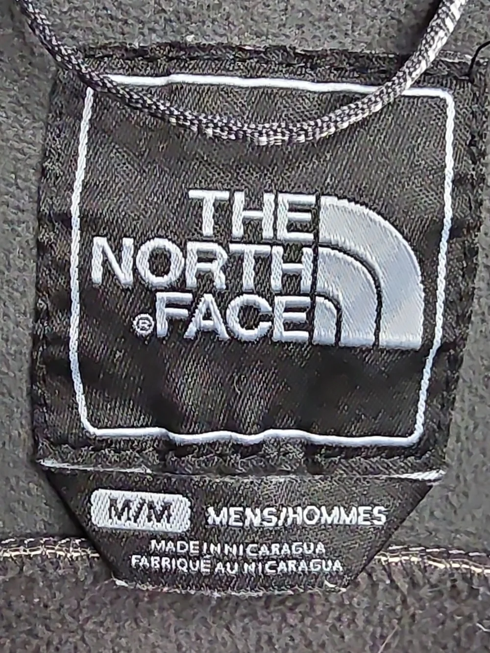 The North Face right plastic